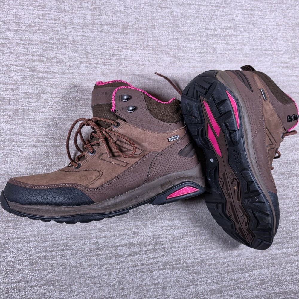 New Balance WW1400BR Women 10 Brown Waterproof Rollbar Hiking Boots